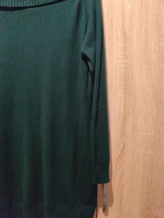 Vestido de invierno verde