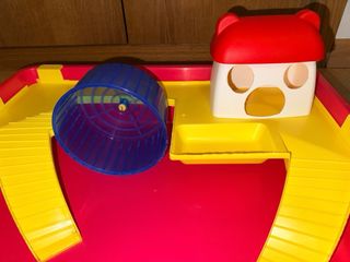 Jaula para hámster con accesorios