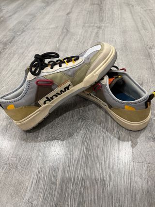 Zapatillas Zara Hombre Beige/Gris/Multicolor