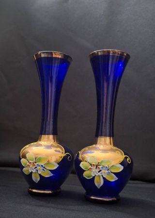 Floreros de Cristal de Bohemia