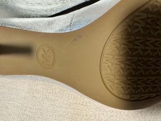 Zapatos Michael Kors Plateados Originales