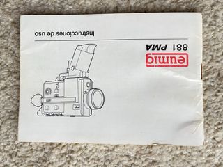 Cámara Super 8 Eumig 881
