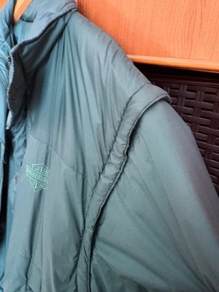 Chaqueta impermeable verde XXL