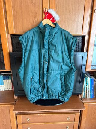 Chaqueta impermeable verde XXL