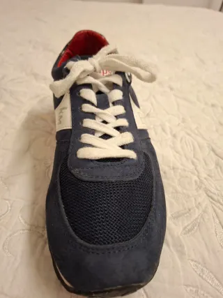 Zapatillas Etonic azules y rojas