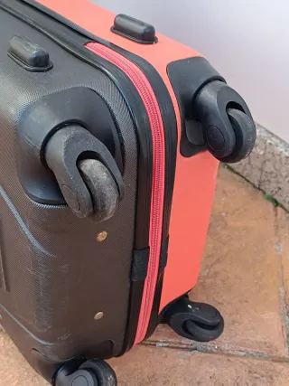 Maleta de viaje ITACA naranja