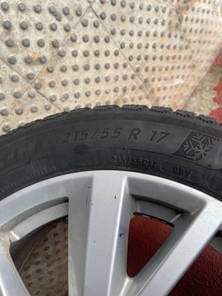 Llantas Audi Michelin Alpine 215/55 R17