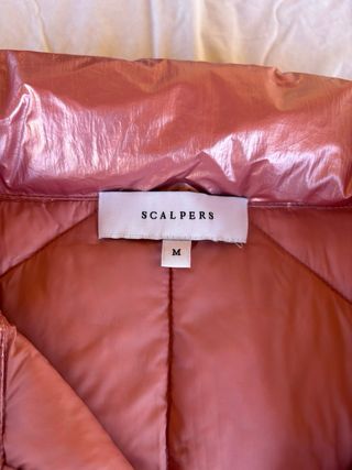 Chaleco acolchado Scarpers mujer rosa