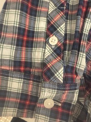 Blusa Tommy Hilfiger cuadros Talla 4