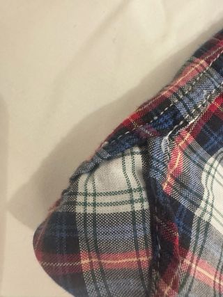 Blusa Tommy Hilfiger cuadros Talla 4