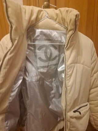 Abrigo pana Chanel Talla M