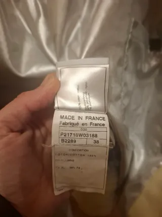 Abrigo pana Chanel Talla M