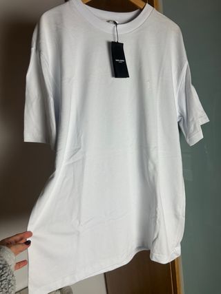 Camiseta Saint Laurent Blanca