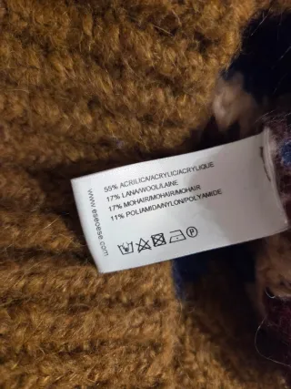 Chaleco de punto Ese o Ese