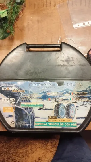 Cadenas de nieve 9mm para vehículos con ABS