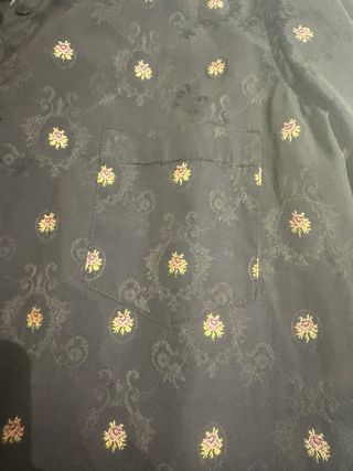 Blusa Casilda y Jimena Jacquard Marino T M