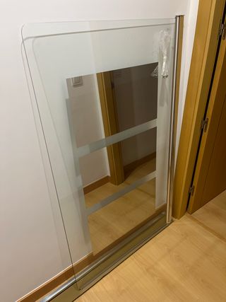 Mampara de baño panel movil