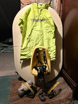 Silla infantil Yepp para bici amarilla  hasta 15kg