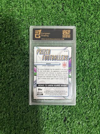 Gavi /75 Topps Finest UEFA Euro 2024 - Nota 9