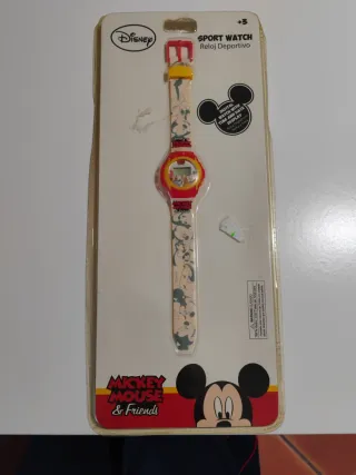 Reloj Deportivo Disney Mickey Mouse +3 PILA NO INC