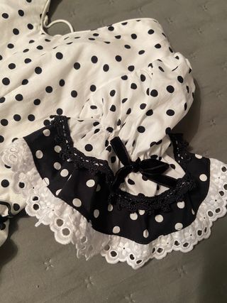 Traje Flamenca Niña Ana Campos _ Talla 9-11 años.