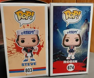 Funko Pop Stranger Things Steve y Robin