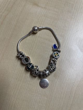 Pulsera Pandora Plata con Charms