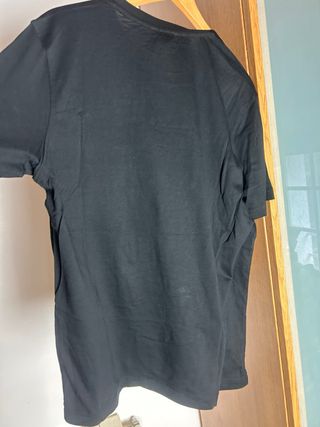 Camiseta Hermes Negra con Caballo