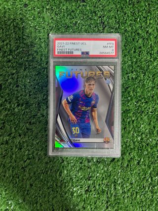 Gavi 2021-22 Finest UCL RC #FF8 PSA 8