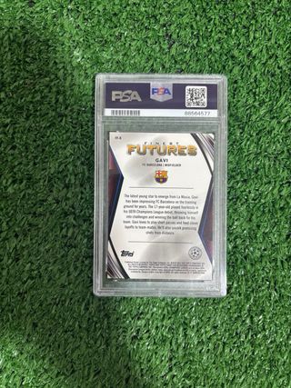 Gavi 2021-22 Finest UCL RC #FF8 PSA 8