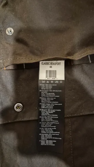 Barbour Beaufort Talla 46