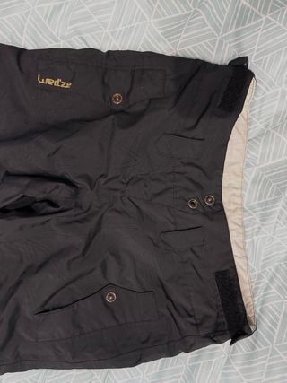 Pantalón esquí Wed'ze mujer negro T36