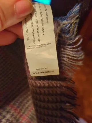 Sciarpa da uomo Principe di Galles. Álvaro Moreno