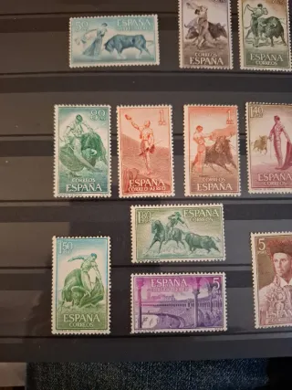 Sellos España 1960 Toros Serie Completa