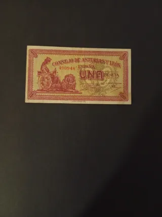 Lote 3 Billetes República .Consejo Asturias y León