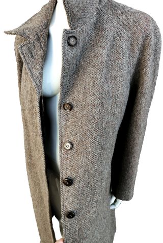 Larioconfex Cappotto Lana Mohair Taglia XL