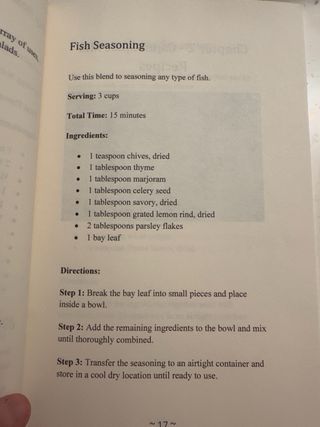 Homemade Seasonings and Spices Cookbook - 25 Be...