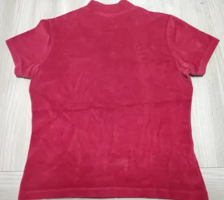 Camiseta cuello alto Lacoste Roja