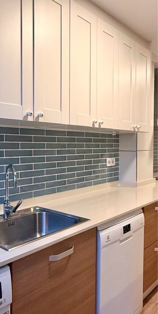 12 Pomos Cerámica Blancos y Cromo