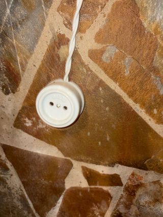 3Interruptores,6enchufes de porcelana regalo cabl