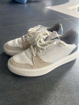 Scarpe/sneakers Geox bianche uomo con lacci n. 39