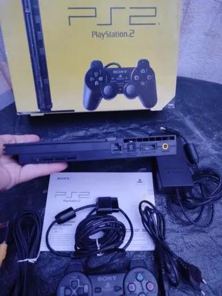 Consola PlayStation 2 PS2 Negra Impecable