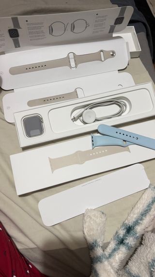 Apple Watch SE Beige/Plata