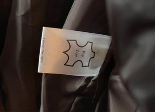 Chaqueta de piel BANHOF hombre marrón