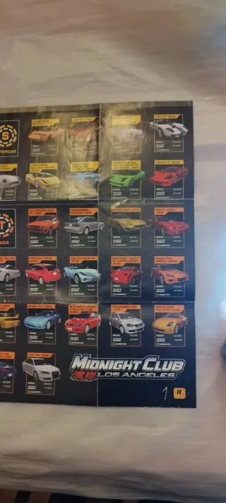 Mappa Midnight Club Los Angeles PS3 italiano ita