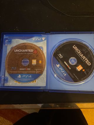 Pack Uncharted 4 y El Legado Perdido PS4