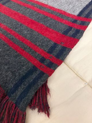 Sciarpa Hugo Boss Grigio e Rossa