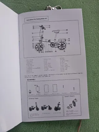 Bicicleta Eléctrica Plegable DVU