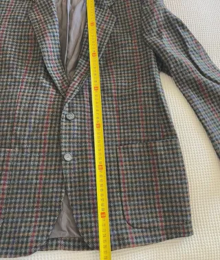Blazer de cuadros hombre