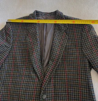 Blazer de cuadros hombre